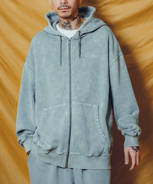 Subciety（サブサエティ） パーカー PIGMENT ZIP PARKA-G.I SIGN