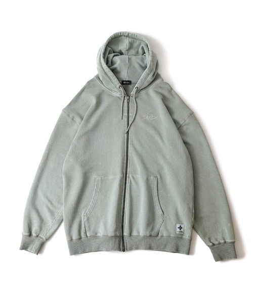 Subciety（サブサエティ） パーカー PIGMENT ZIP PARKA-G.I SIGN