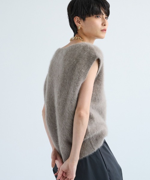 ベスト ジレ BARNYARDSTORM / FOXカシミヤベスト レディース BARNYARDSTORM ベスト ジレ / FOXカシミヤベスト レディース
