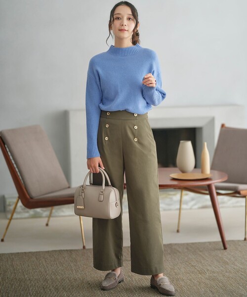 未使用／8YARDS セーター レディース ANY（エニィ） ニット セーター 「洗濯機可能/8色展開」ソフトタッチ