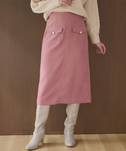 新品　未使用　フェルゥ　feroux 洗えるフラップナロー スカート Feroux｜【洗える】フラップナロー スカート | Rakuten Fashion