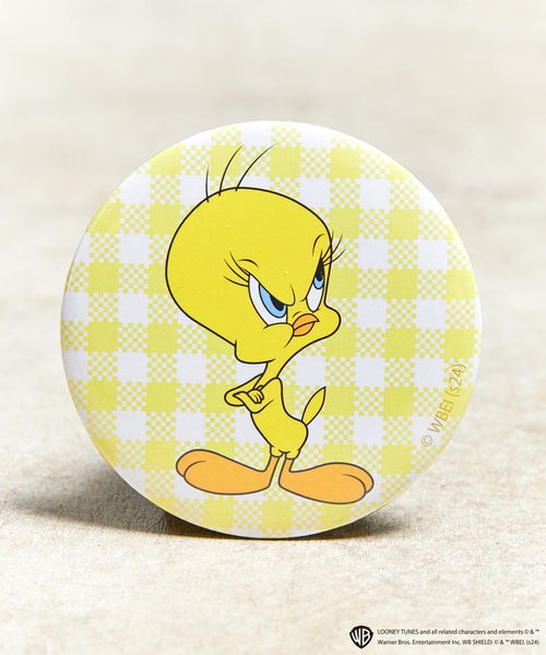 激レア　Tweety ミラー flapper_bags コンパクトミラー FLAPPER フラッパー：LOONEY TUNES