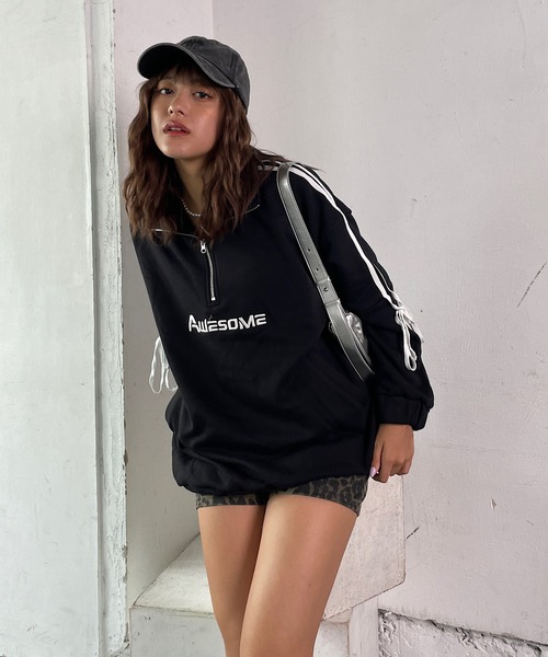 stone  ナイロン プルオーバー　スウェット　サイドジップ stone ナイロン プルオーバー スウェット サイドジップ stone island