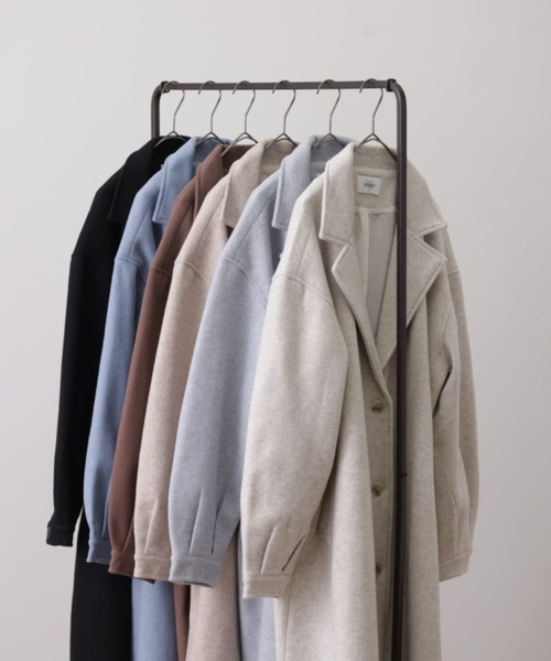 Hug O War チェスターコート ハグオーワー HUG.U（ハグユー） コート チェスターコート ぽわん袖チェスターコート