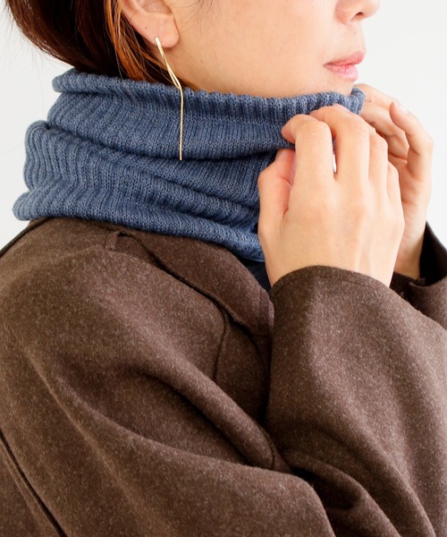 ciel serein（シエルスラン） ネックウォーマー スヌード 肌側シルク