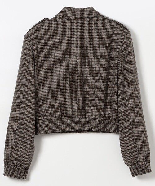 ブルゾン アウター The Garment/ザ ガーメント Sion Bomber / 20837 / チェック柄ボンバージャケット レディースの画像
