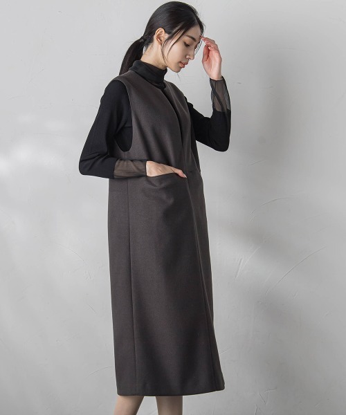 la.f（ラ・エフ） ニット セーター シアータートルリブニット