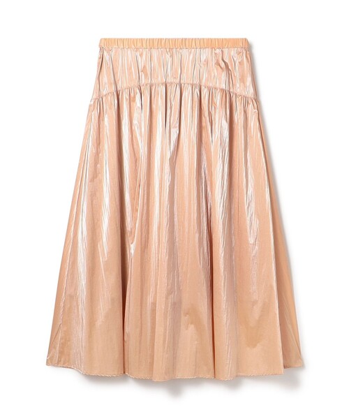 Ballsey（ボールジィ） スカート シャイニーコーティング ギャザー