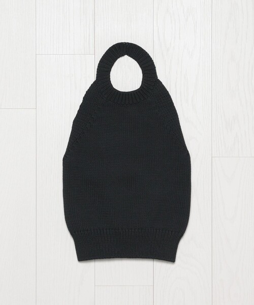 H BEAUTY&YOUTH 新品リブホルターネックニット H BEAUTY&YOUTH UNITED ARROWS（エイチビューティーアンドユース