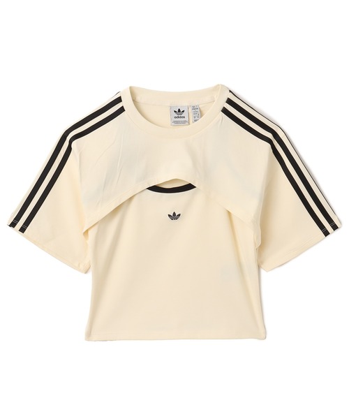 tシャツ adidas CUT-OUT TEE / アディダス カット アウト ティー レディース