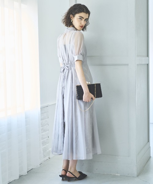 And Couture ドレス オーガンジー×レースドレス : ZOZOTOWN