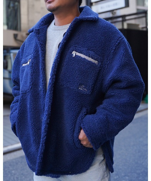 Re:room（リルーム） コート ジャケット ボアビッグジャケット メンズ