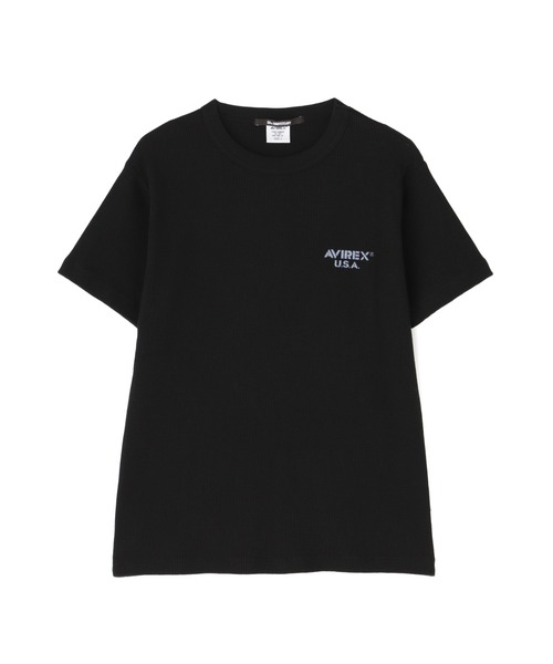 AVIREX tシャツ MINI WAFFLE T-SHIRT / ミニワッフル 半袖T