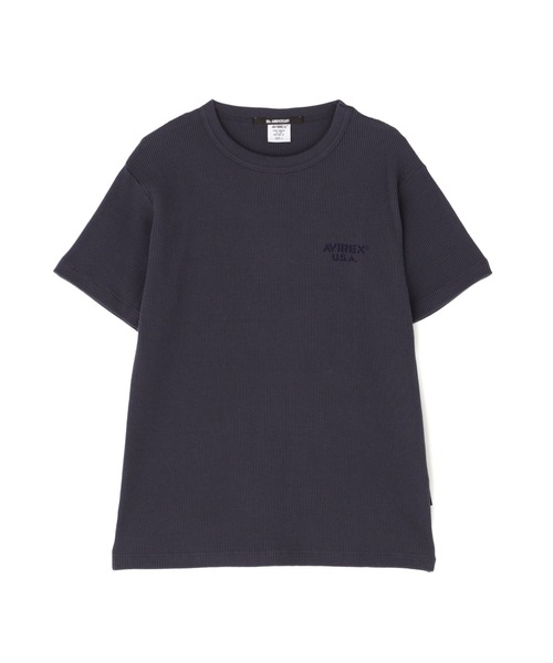 AVIREX tシャツ MINI WAFFLE T-SHIRT / ミニワッフル 半袖T