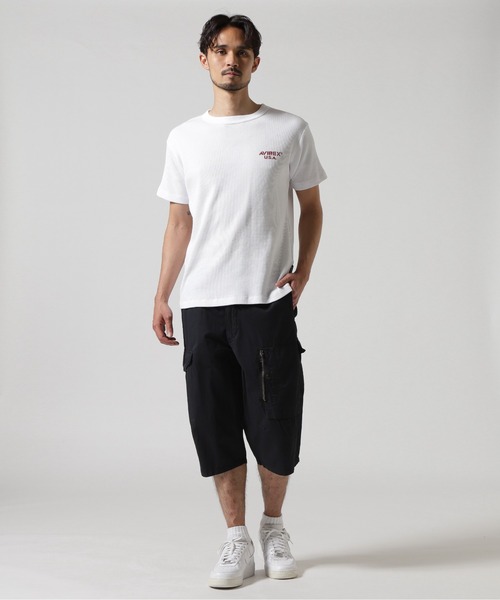 AVIREX tシャツ MINI WAFFLE T-SHIRT / ミニワッフル 半袖T
