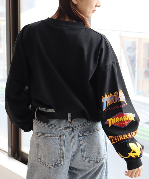 THRASHER tシャツ 「THRASHER/スラッシャー」THRASHER Sleeve