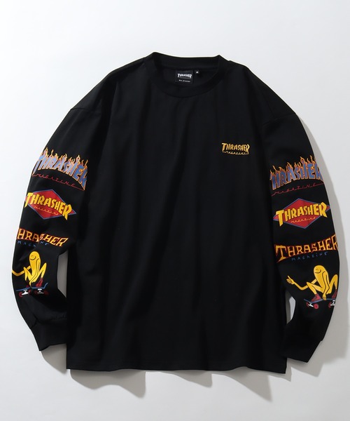 THRASHER tシャツ 「THRASHER/スラッシャー」THRASHER Sleeve
