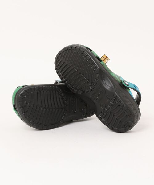 マインクラフト マイクラ crocs サンダル j1 19.5 ブラック crocs Minecraft Elevated Clog Multi （クロックス マイン