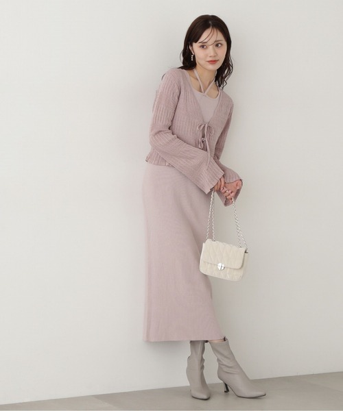 PROPORTION BODY DRESSING ワンピース 「E」シャーリング編み