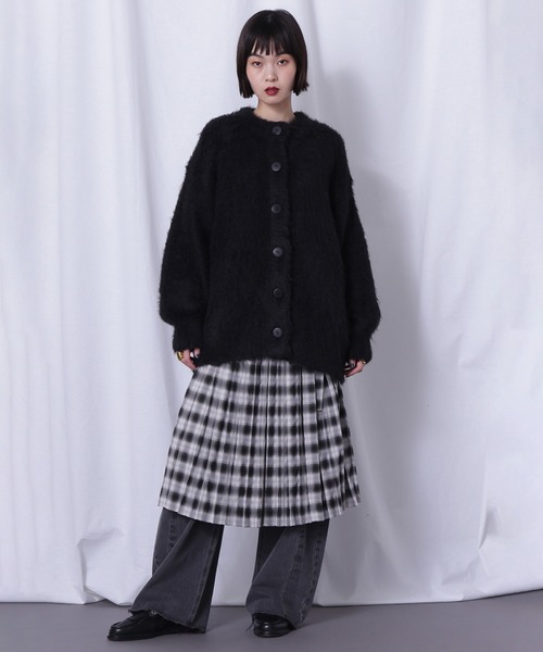 ROSE BUD◇カーディガン ROSE BUD カーディガン シャギーカーディガン レディース