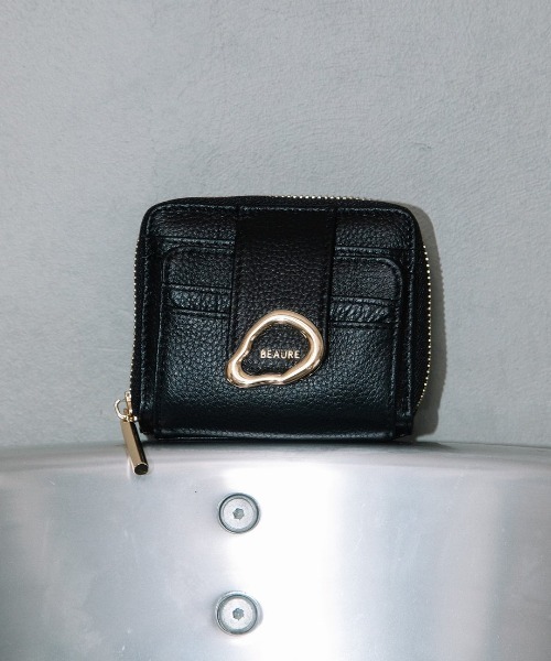 Beau're（ヴュレ） ミニ 二つ折り 二つ折り財布 財布 「BEAURE/ビュレ