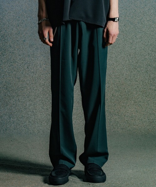 CRIMIE パンツ JAX SUIT TROUSERS SUMMER NIGHT メンズ