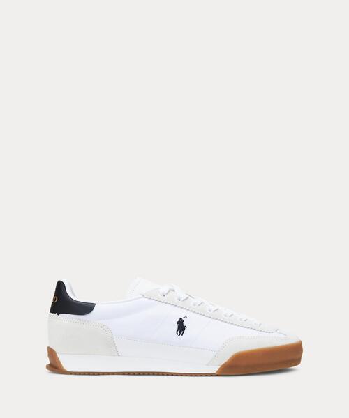 LAUREN RALPH LAUREN キャンバス スニーカー 送料関税込み POLO RALPH LAUREN スニーカー Hester スエード & キャンバス