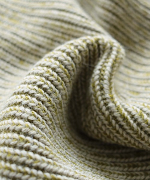 「HER CLOSET」 「SHE MO SHELLY」ニットカーディガン M ブルー レディース_画像6