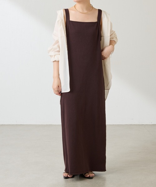 新品未使用！COLLAGE GALLARDA GALANTE ロングキャミワンピ セール】サテンキャミワンピース（ワンピース）｜COLLAGE