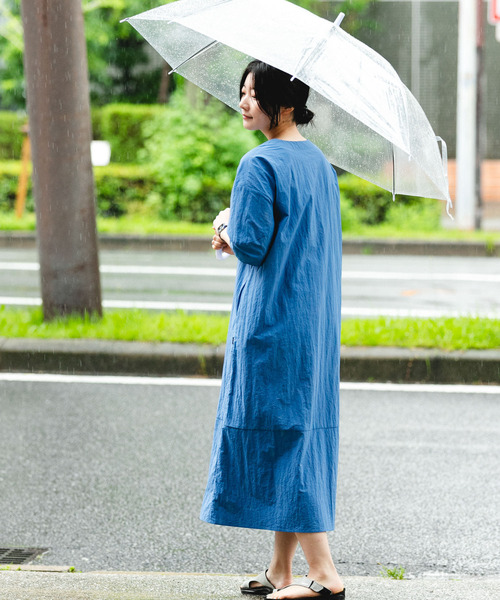 【新品タグ付】NAVE 撥水 UVカット 接触冷感 ナイロンタスランワンピース NAVE]ナイロンタスランワンピース(撥水・接触冷感・UVカット