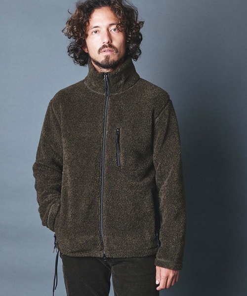 「Magine」 ジップアップブルゾン 46 オリーブ メンズ_画像8
