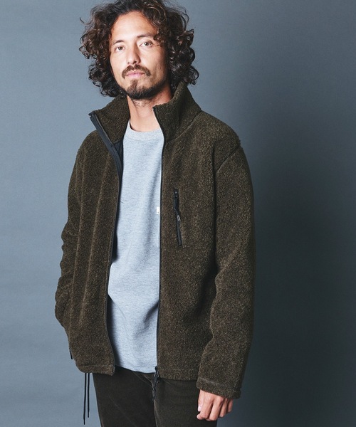 「Magine」 ジップアップブルゾン 46 オリーブ メンズ_画像9