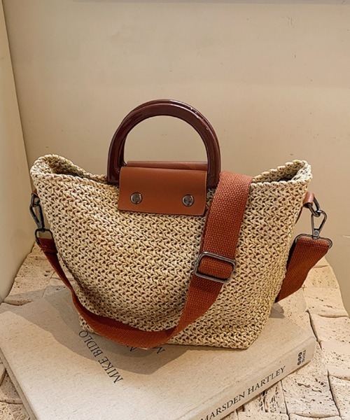 2way ショルダーバッグ カゴバッグ ハンドバッグ 全5色 2way ショルダーかごバッグ | (((Enjoy 春/夏))) | zakka sara-i