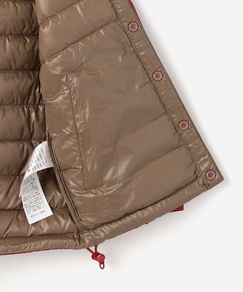 「DANTON」 「KIDS」ダウンジャケット 115 アイボリー キッズ_画像8