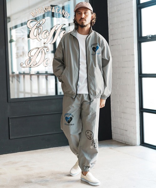 seventy seven パンツ mp13510-nylon training pants (25S) ナイロン