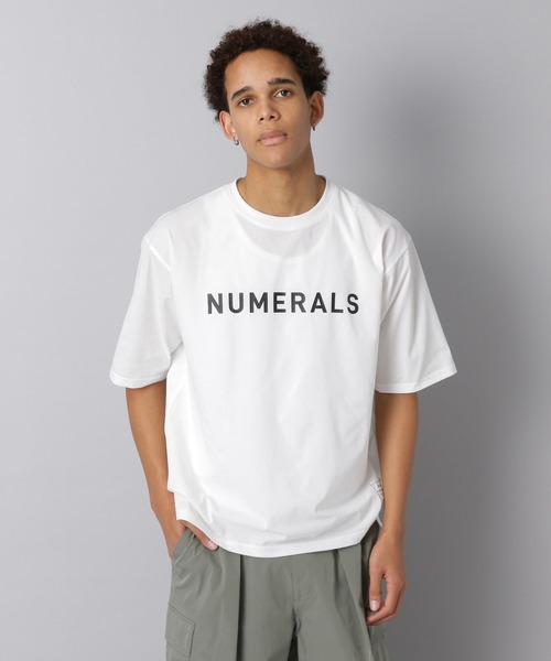 NUMERALS（ヌメラルズ） tシャツ 「NUMERALS」ストレッチロゴTEE