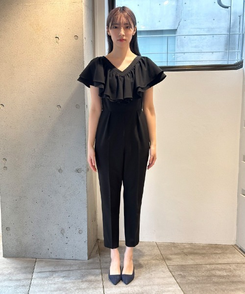 JENNE 着痩せオールインワン ブラックSサイズ 新品未使用 JENNE」 オールインワン SMALL ブラック レディース : ZOZOTOWN