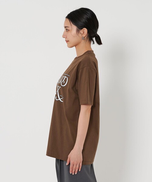 tシャツ 「別注」「HANDTEX」プリント Tシャツ レディース HANDTEX tシャツ 「別注」「HANDTEX」プリント Tシャツ