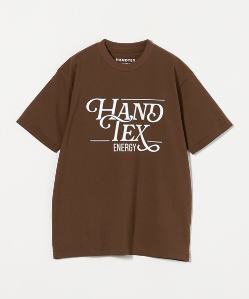 tシャツ 「HANDTEX/ハンドテックス」プリントロゴT レディース HANDTEX tシャツ 「別注」「HANDTEX」プリント Tシャツ