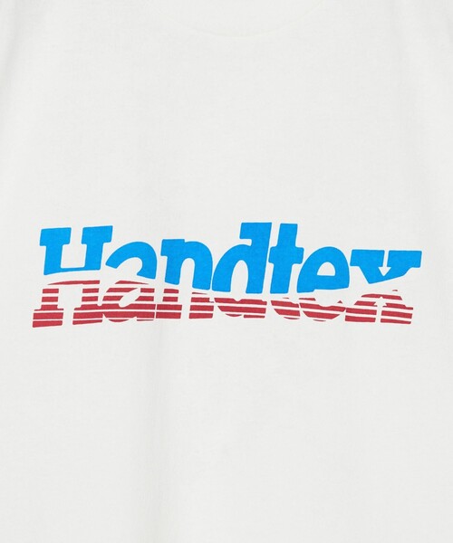 tシャツ 「別注」「HANDTEX」プリント Tシャツ レディース HANDTEX tシャツ 「別注」「HANDTEX」プリント Tシャツ