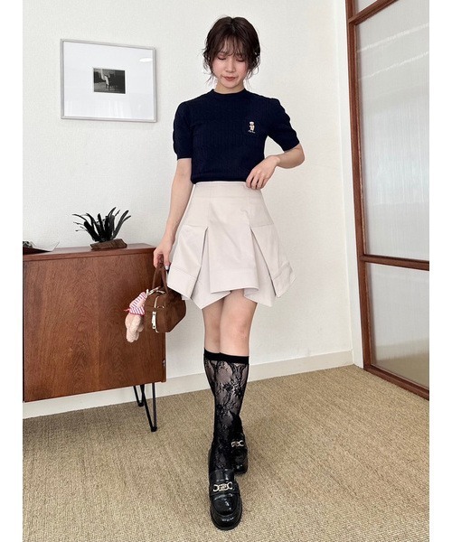 Lily Bearケーブルニットプルオーバー LILY BROWN（リリーブラウン）の「Lily Bear ケーブルニットプル