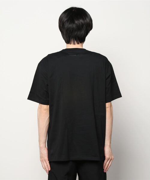 「DESCENTE」 半袖Tシャツ S ホワイト メンズ