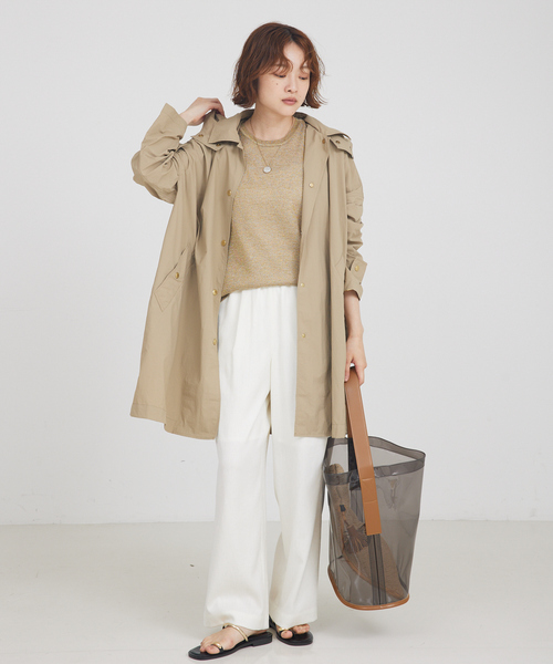 トラディショナルウェザーウェア　Mサイズ　レインコート　ベージュ Amazon | [Traditional Weatherwear] [トラディショナル