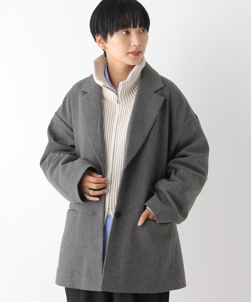 LEPSIM（レプシィム） チェスターコート FREE トップグレー レディース