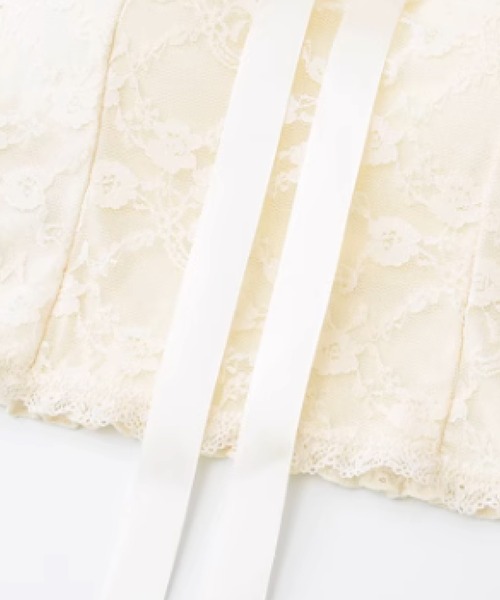 LA POMME petit キャミソール Romantic Lace Halter Top