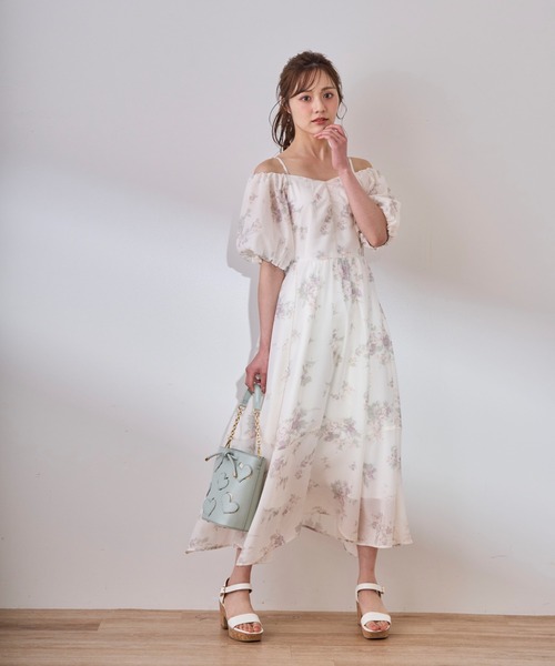 【本日7/13限定価格】glanny オフショルワンピース オフショルダーワンピース（ワンピース）｜Glanny（グランニー