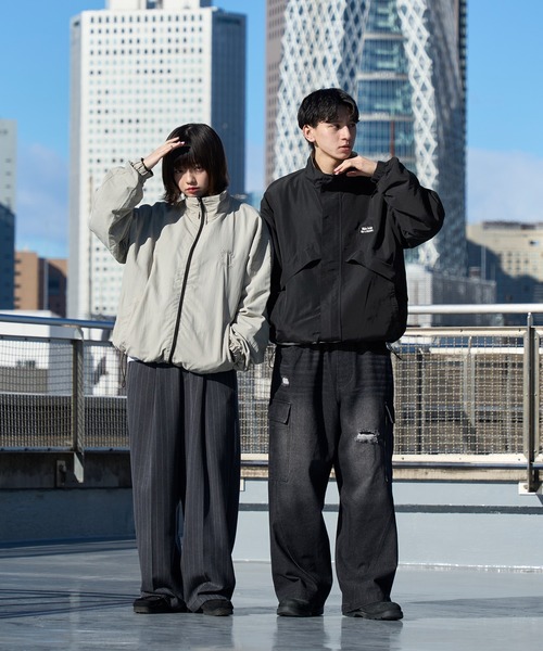 BRIEFING オリーブ ナイロンジャケット M UNIONWEAR】WORK JACKET 001 ワークジャケット 001｜ダーク
