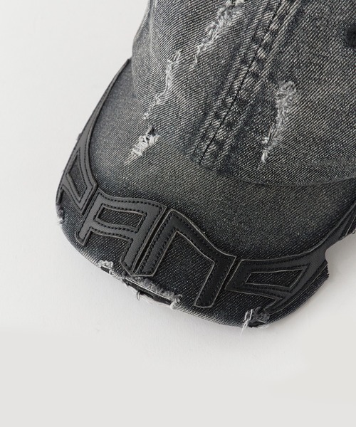 PANQ キャップ 帽子 PANQ/パンク 2023 FW DESTORYED CAPS RELEASE SOON