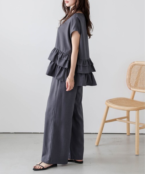 SUGAR BISKET（シュガービスケット） セットアップ ティアードフリル