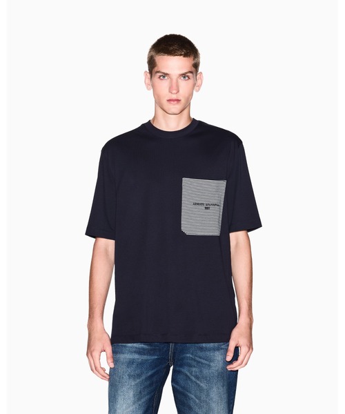 ◆A/X Armani Exchange◆ イーグル パッチ Tシャツ A | X ARMANI EXCHANGE Men's Logo Brand Short Sleeve T-Shirt